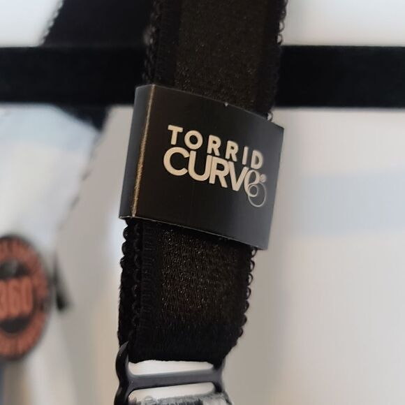 42F Torrid White Balconette Bra Full Coverage Back Smoothing Underwire Lingerie. - Picture 4 of 8